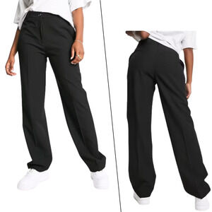ASOS DESIGN Pants Black 8 Office Business Mix & Match Slim Straight Suit Trouser